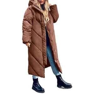 Hooded Long Puffer Coat